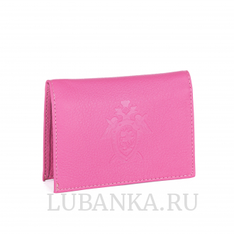 Обложка для удостоверения СКР розовая