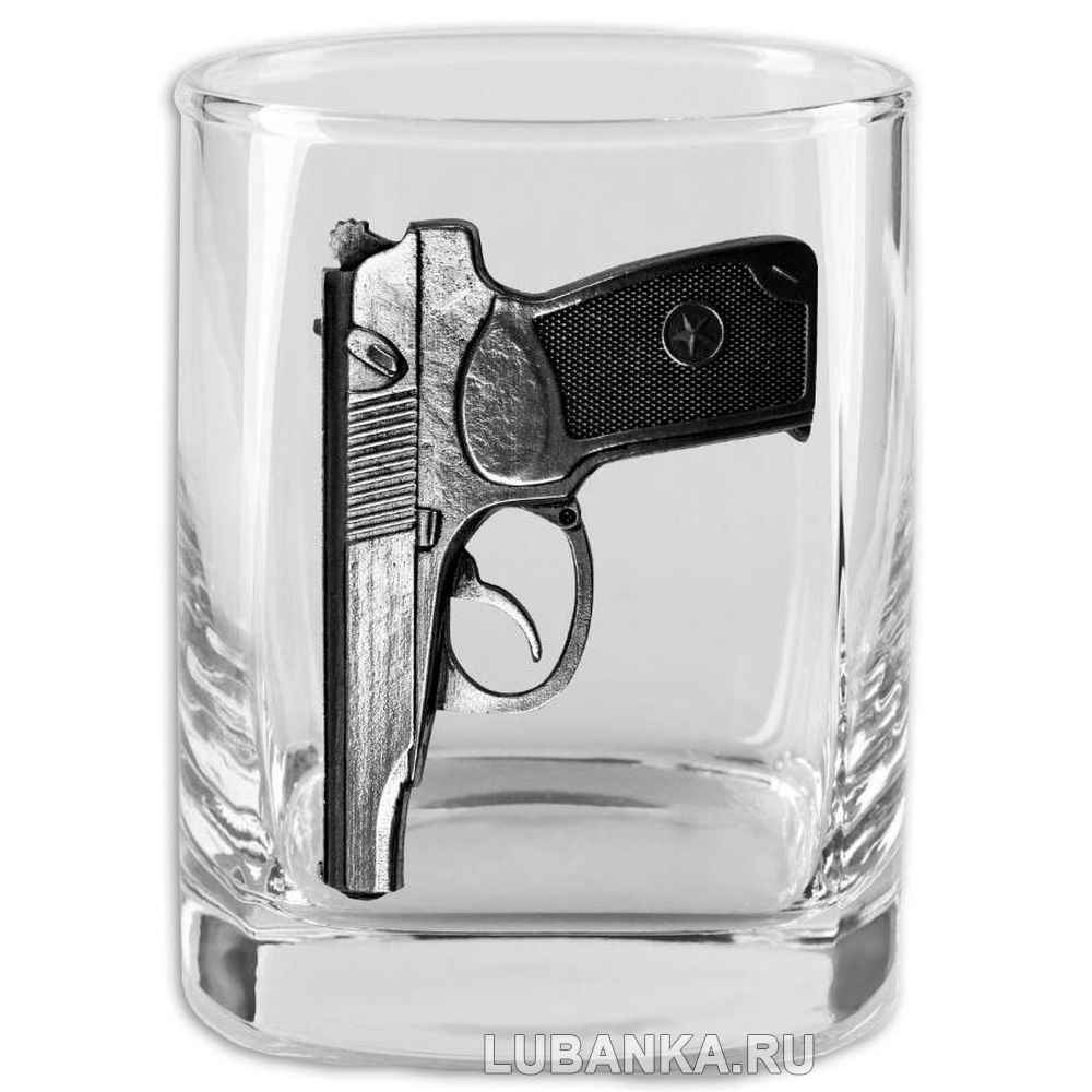 Стакан для виски «Пистолет Макарова»