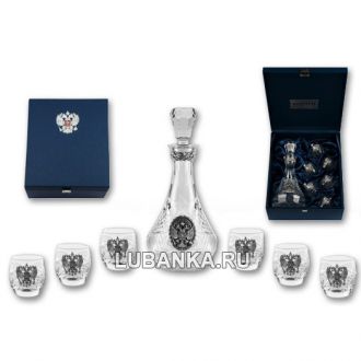 Набор для водки «Купеческий» хрустальный